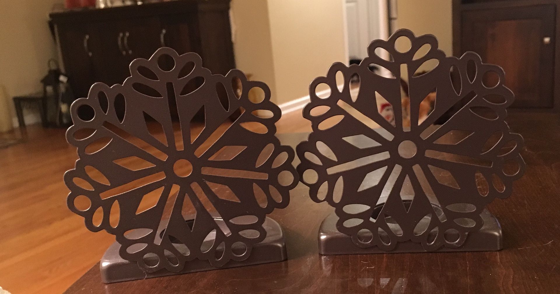 Snowflake Candleholders