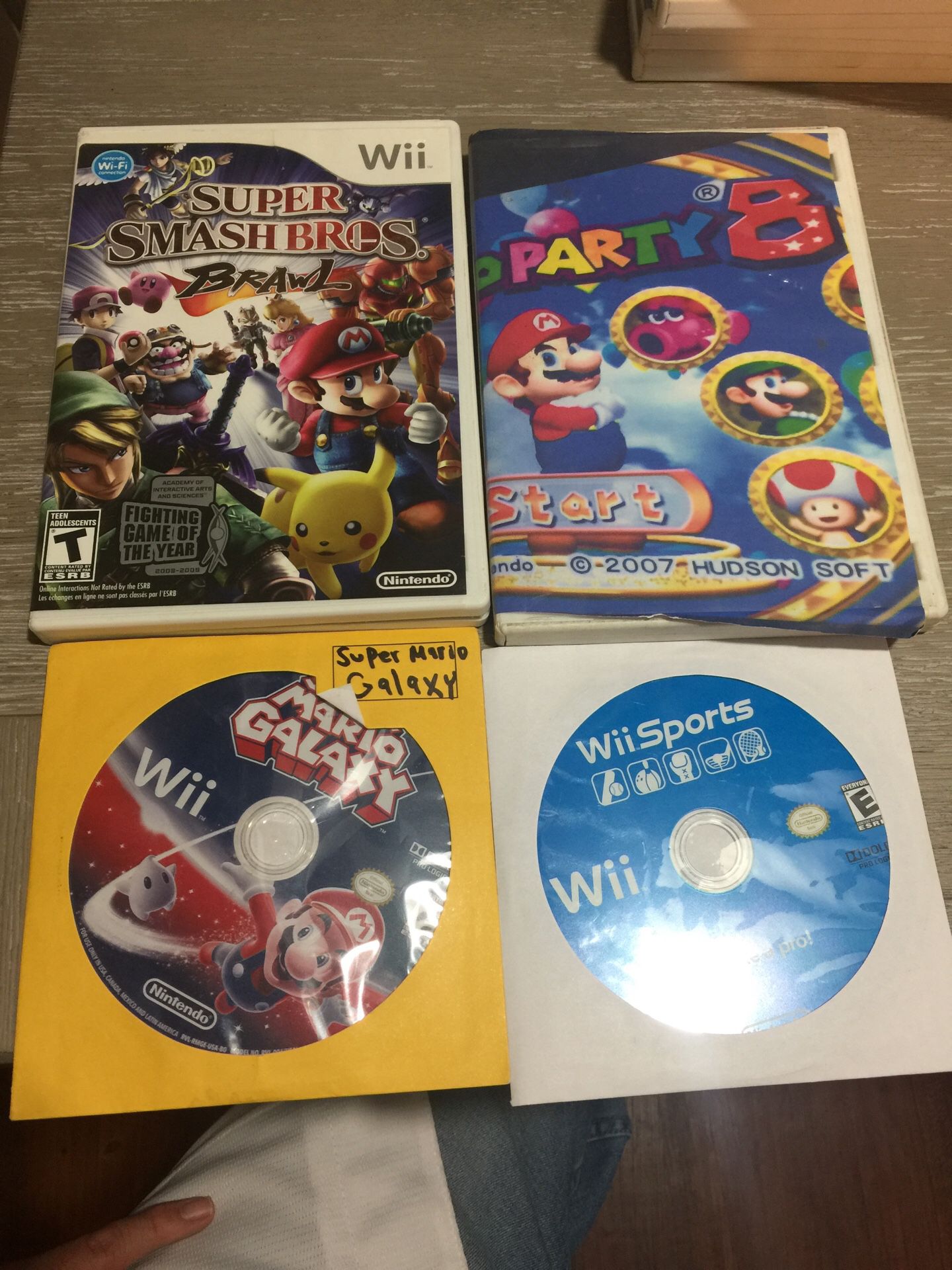 Wii games Mario Wii sports