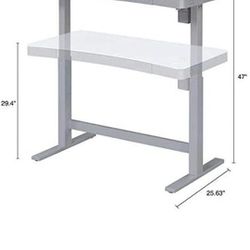 Tresanti 47" Adjustable Height Desk (Standing Desk)