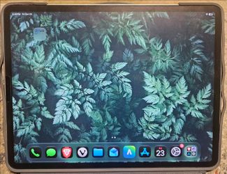 Apple iPad Pro 12.9" (5th Gen M1) 128GB + Logitech Combo Touch Case Bundle