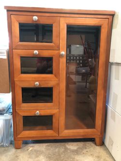 Cherry Wood Cabinet