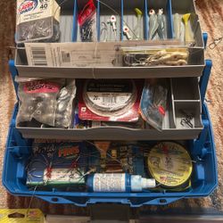 Fishing Tacklebox And Supplies