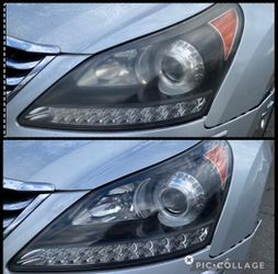 Headlight restore pair