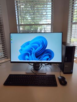 FAST DELL/8GB Ram/128GB SSD/Windows 11/Office/Monitor/Keyboard/Mouse/warranty