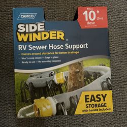 SIDE WINDER: RV Sewer Hose Support -CAMCO