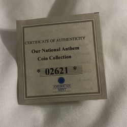 Our National Anthem Coin Collection 