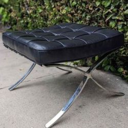 Genuine Leather Footstool 