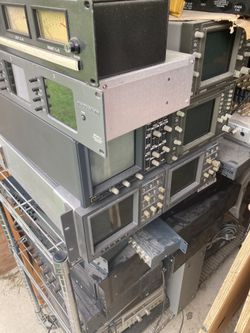 Oscilloscopes/vectorscopes/frequency Meters, Electronics, Cables, Coax, Wiring, Connectors 