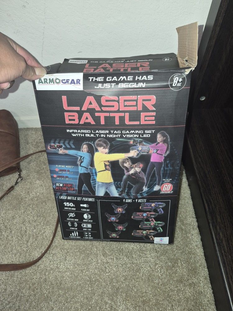 Laser battle