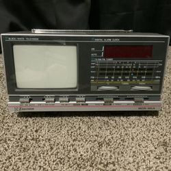 Vintage Emerson BCR 45A TV / Radio / Alarm Clock – Retro 80s Classic
