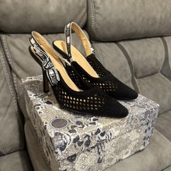 Christian Dior Heels - Fabric Ribbon J'Adior - Size 39