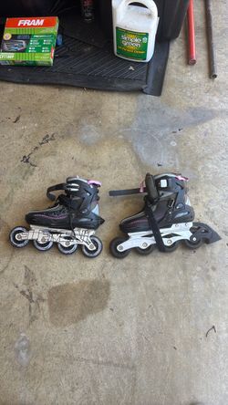 Free roller blades size 8