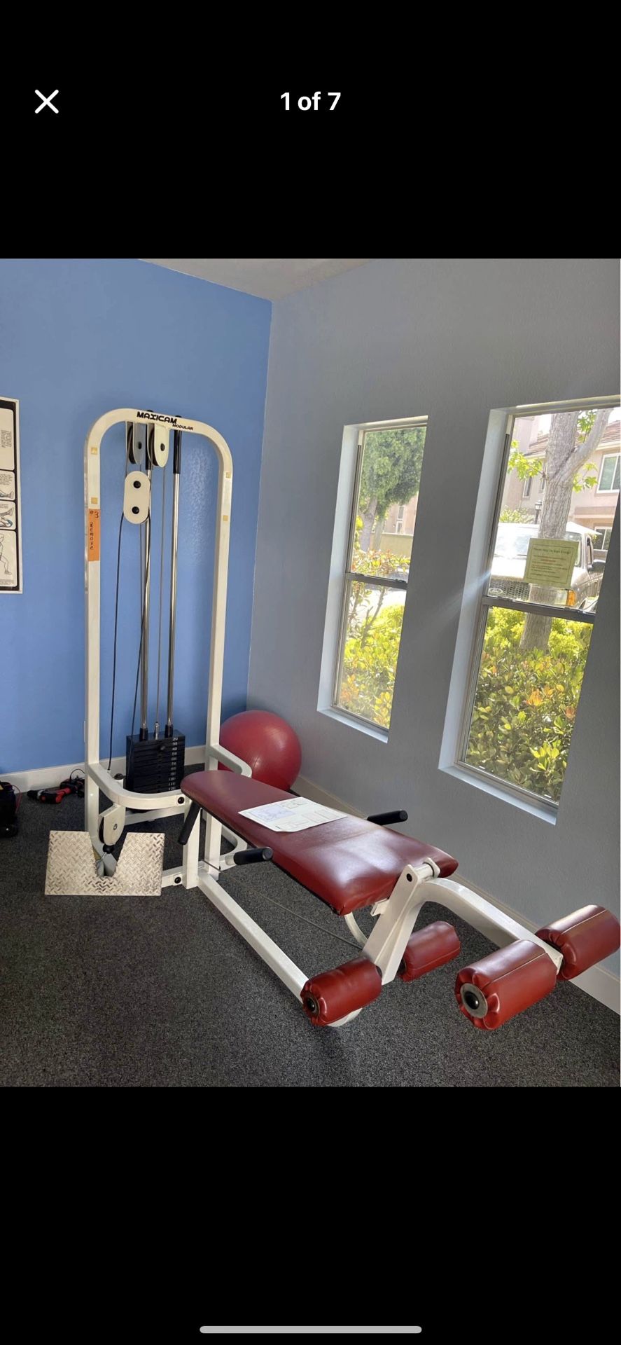 Leg curl,leg Extension and Row Machine