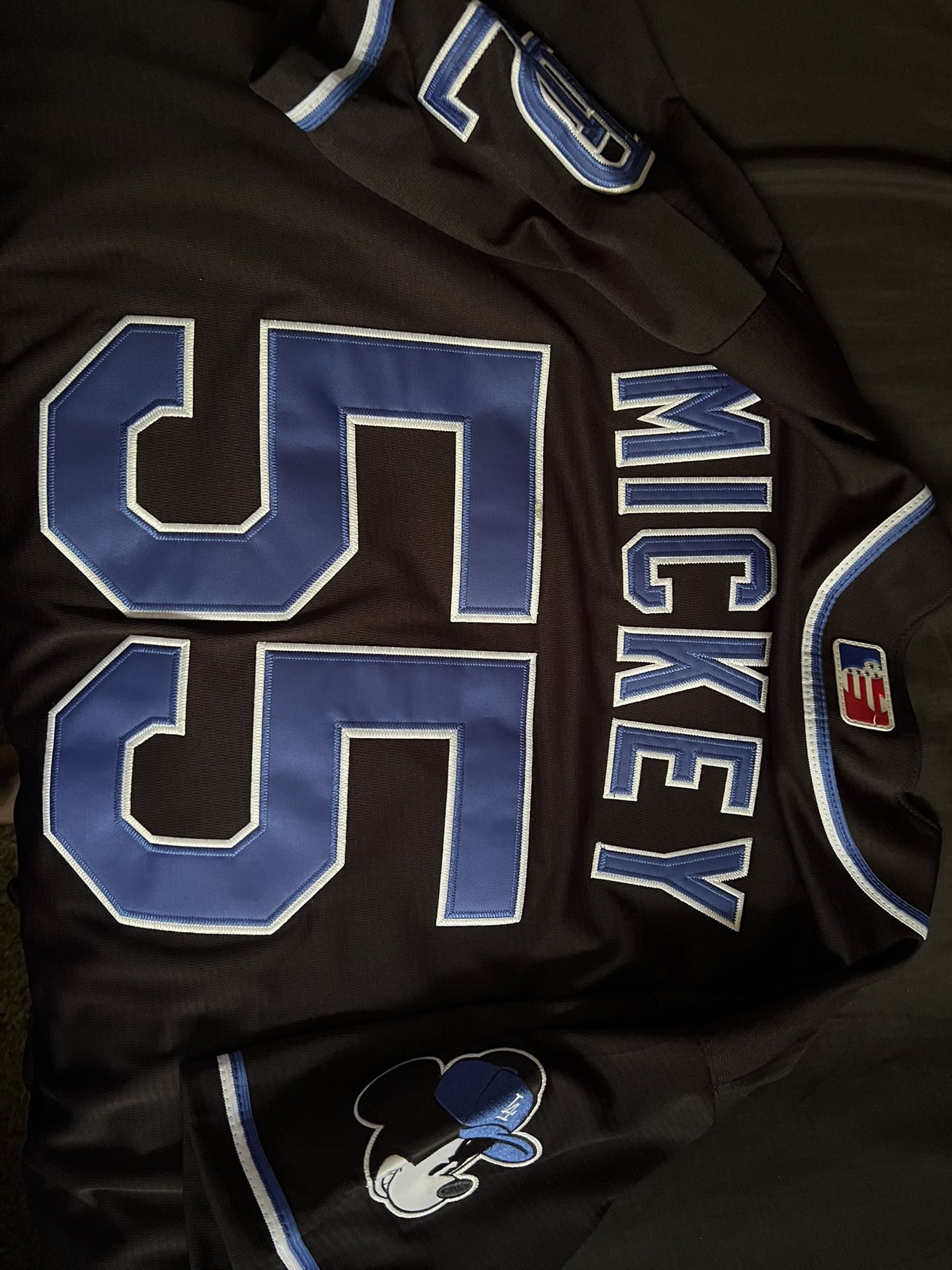 Custom Made Jersey Dodger Disney