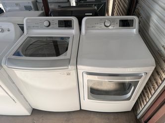 LG washer and ELECTRIC or GAS dryer HE 5.0&7.4 CUFT