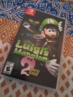 Nintendo Switch Luigi Masion 2