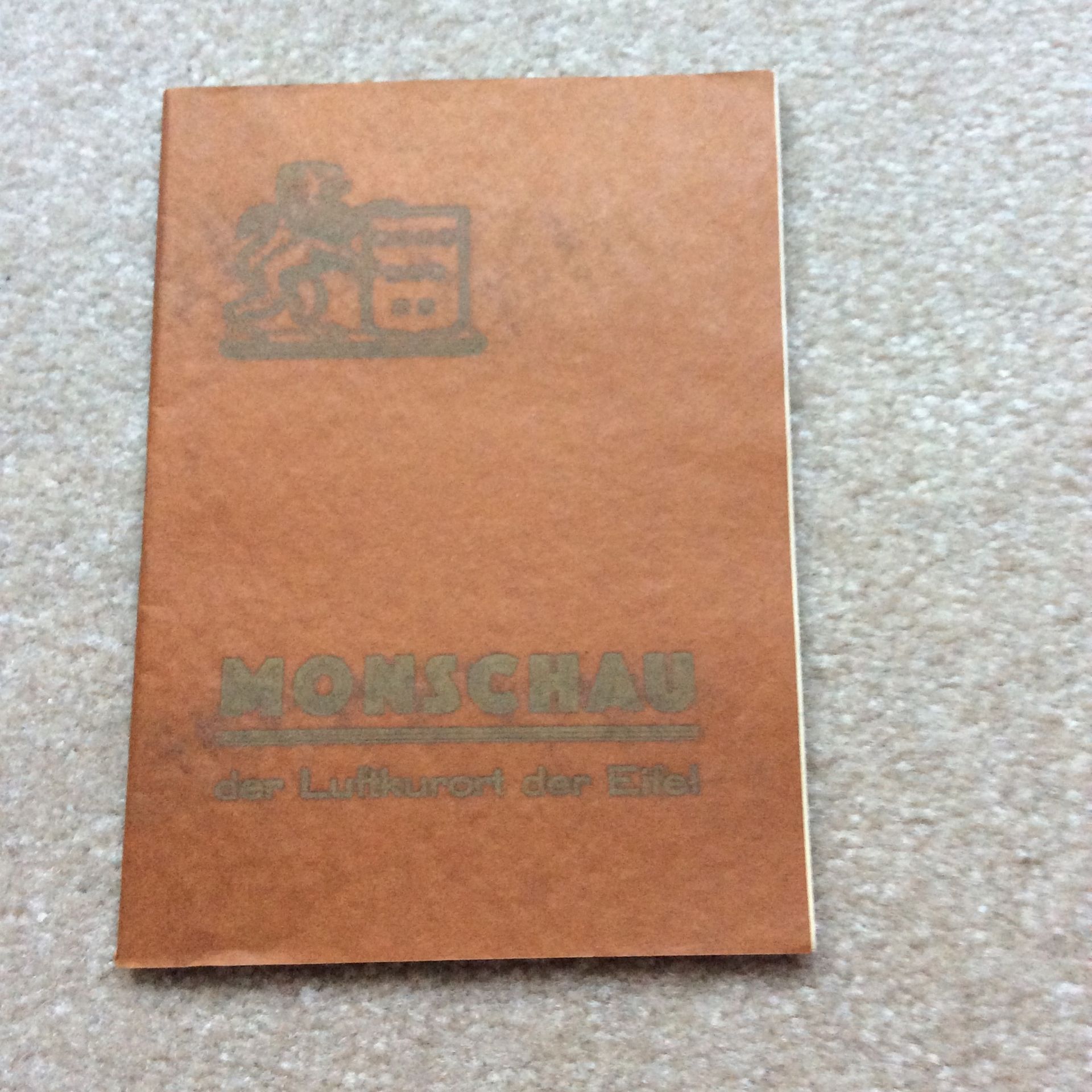 Vintage World War Two Photo Booklet Of Monschau
