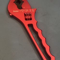 Tools AN Fitting Hose Wrench Spanner Adjustable for 3AN-16AN Aluminum