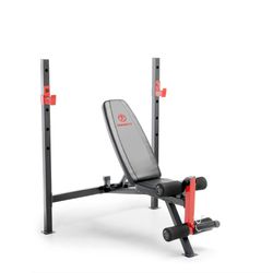 🔥 BRAND NEW ADJUSTABLE WEIGHT BENCH WITH RACK AND LEG DEVELOPER