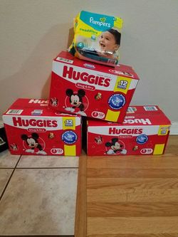 Diapers for sale $20 PER BOX