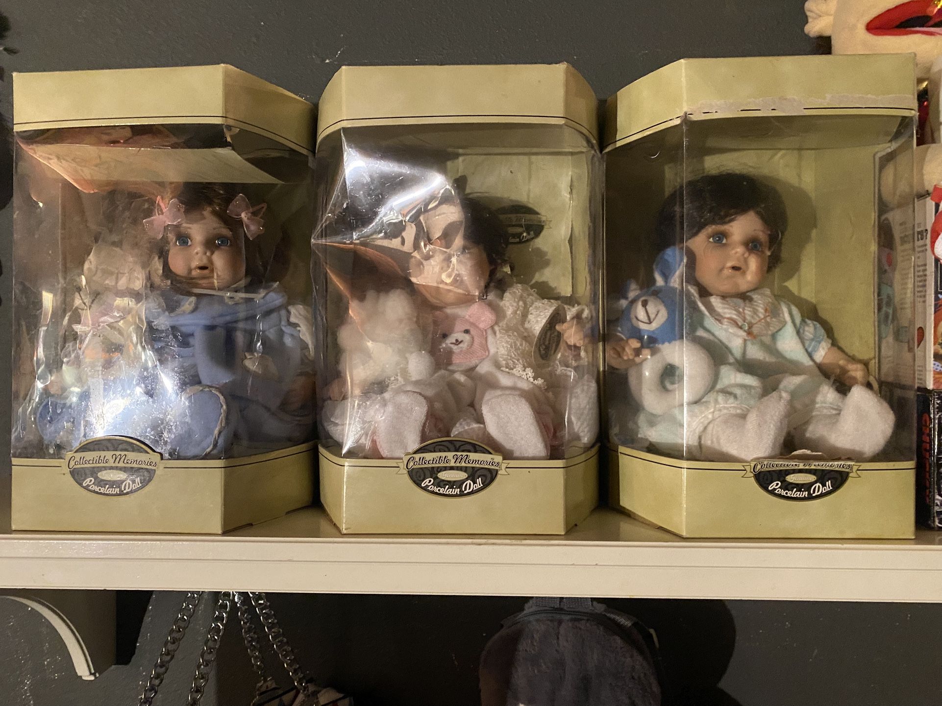 Porcelain dolls