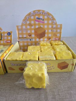 Cheese Squishy 🧀 – New & Super Soft!