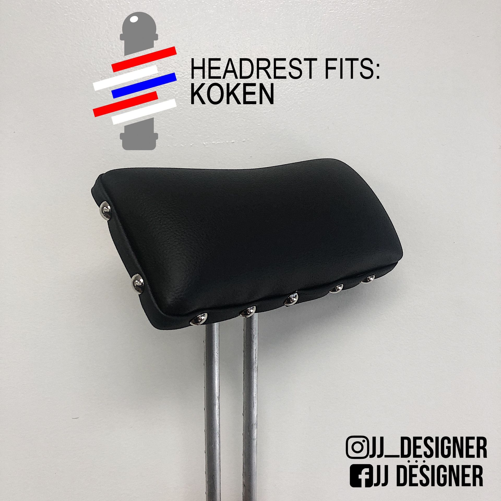 Koken Barber Chair Headrest