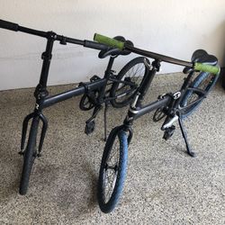 2 Folding Bikes For Sale
