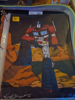 Hand Drawn Optimus Prime