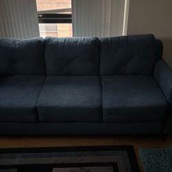 Navy Blue Couch 