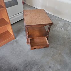 End Table With Drawer 