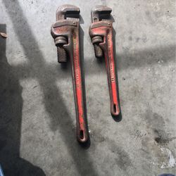Pipe Wrench 18” And 14”