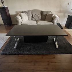 Computer table. Adjustable height. 63” X 31.5” $40
