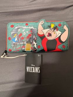 Loungefly Disney Alice In Wonderland Painting The Roses Red Wallet - New Women | Color: Red
