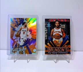 Jalen Brunson card lot
