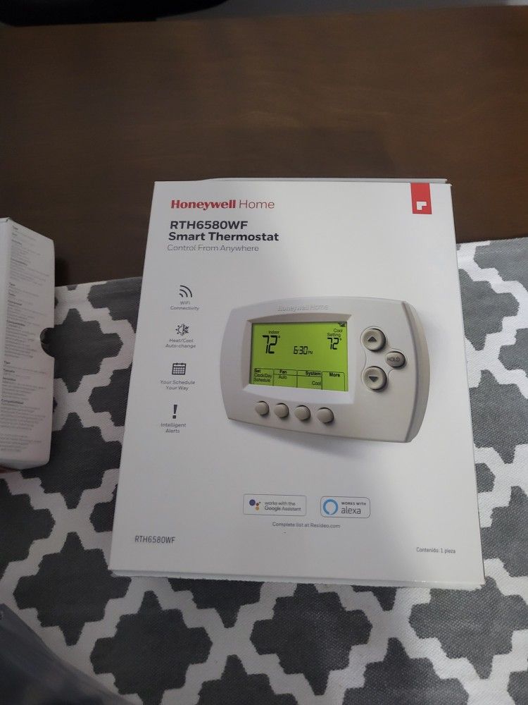 Honeywell Thermastat With C WIRE Adapter