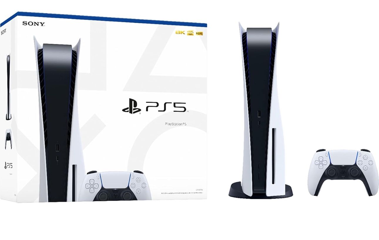 PS5 Playstation 5 Disc Version in Original Box + 1 Controller