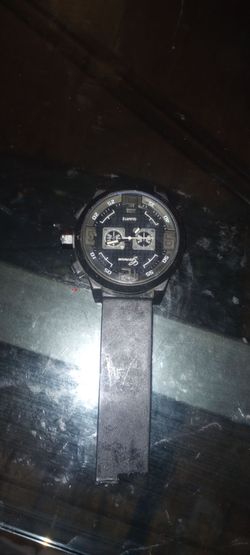 Geneva Quartz Men's Black Watch
