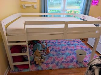 Camaflexi Tribeca Wood Low Loft Full-size Bed Frame