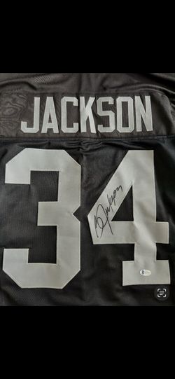 Signed Bo Jackson Jersey