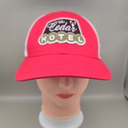 Vintage The Cedar Hotel Trucker Adjustable SnapbackHat