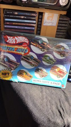 Collectible hot wheels ultra hots 8 pack boxed set