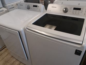 Samsung Top Load Washer and Dryer