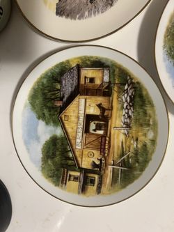 Antique Decorative Plates