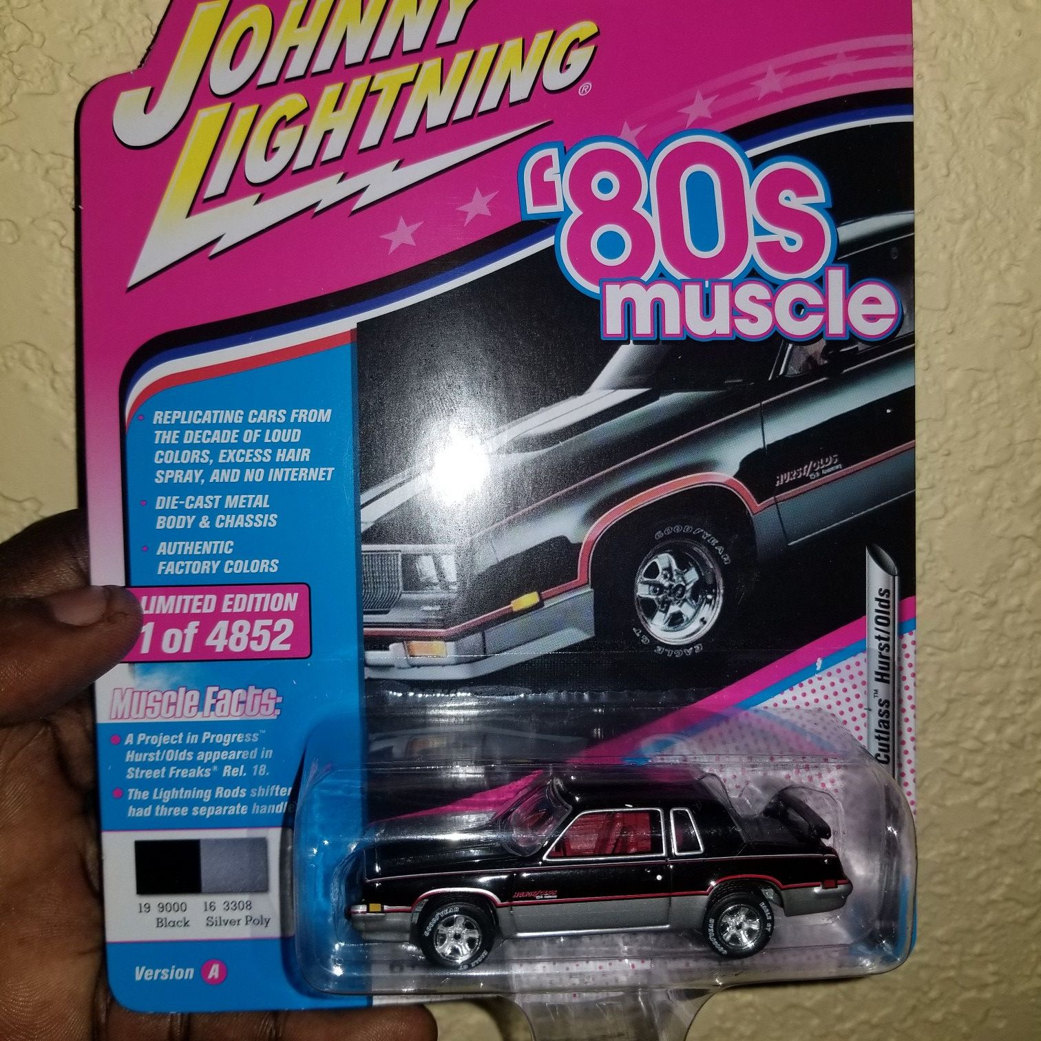 83 jonny lightning Hurst cutlass (collectible) toy