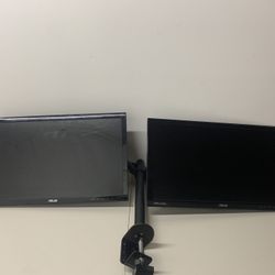 Dual Monitor Asus IPS HDMI 