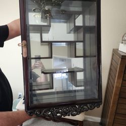 Antique Chinese Wall Cabinet 