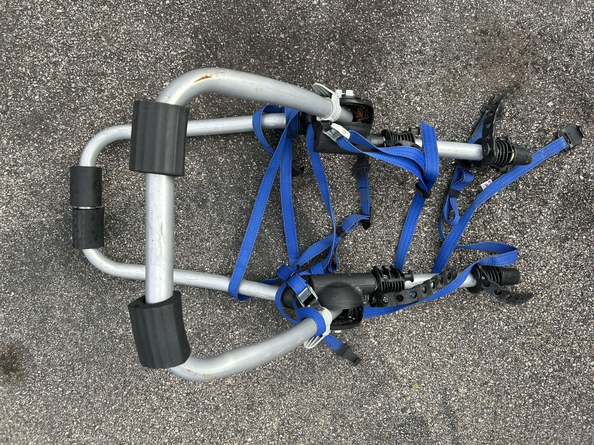 Bike Rack Holds Three Bikes