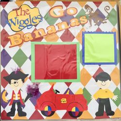 The Wiggles Scrapbook Pages 6 Total