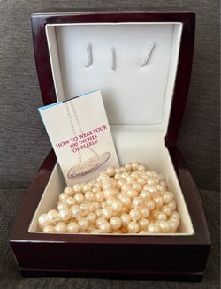 Macy's Fine Cultured Freshwater Pearl 100" 7-8mm